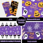 Spooktacular  Halloween Tablecloths - 2 Pack Disposable Plastic Decorations for Indoor & Outdoor Parties! - Image 4