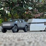 Metal Cast Toy Trucks and Trailer Motorcycles for All Ages, 1/38 Scale Models