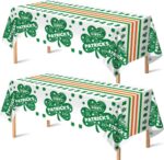 Spooktacular  Halloween Tablecloths - 2 Pack Disposable Plastic Decorations for Indoor & Outdoor Parties! - Image 9