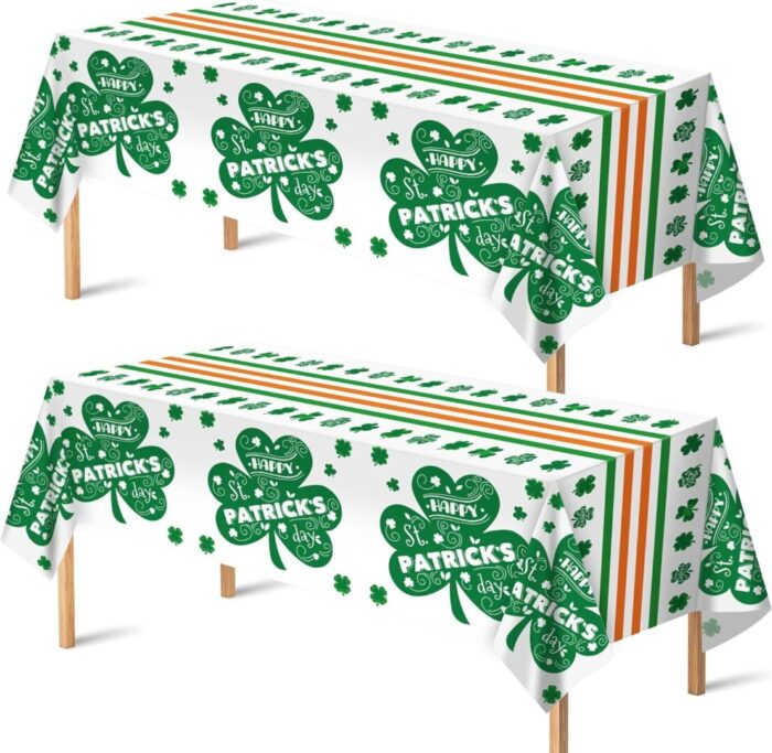 Spooktacular  Halloween Tablecloths - 2 Pack Disposable Plastic Decorations for Indoor & Outdoor Parties! - Image 9