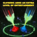 Glow in the Dark Lawn Darts Game Set - Fun Outdoor Activity for Kids and Adults, Perfect for Camping and Family Yard Games - Image 2