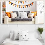 Spooktacular 2-Pack Halloween Ghost Pillow Covers - 18x18 Inch Soft Cushion Cases for Festive Home Decor, Perfect for Sofa, Couch, and Parties! - Image 5