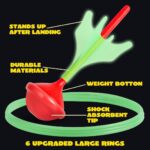 Glow in the Dark Lawn Darts Game Set - Fun Outdoor Activity for Kids and Adults, Perfect for Camping and Family Yard Games - Image 6