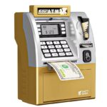 Children's Smart ATM Piggy Bank with Credit Card Functionality and Automatic Coin Counting - Secure Money Storage Toy Gift - Image 10