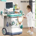 Medical Desk Set for Children: Roleplay and Home Simulation Toys for Boys and Girls - Image 3