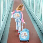 Children's Luggage Set: 14-Inch Hardside Spinner Carry-On and 10-Inch Backpack - Image 2