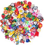 Vibrant PVC Shoe Charms - 30 to 125 Pcs Assorted Shapes for Fun Shoe Decoration - Image 2