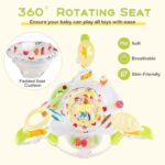 Height-Adjustable Baby Activity Center with Interactive Toys and Bouncing Features - Image 7