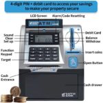 Children's Smart ATM Piggy Bank with Credit Card Functionality and Automatic Coin Counting - Secure Money Storage Toy Gift - Image 3