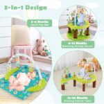 3-in-1 Baby Activity Center with Adjustable Positions for Infants Aged 0-24 Months - Image 9