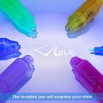 Invisible Spy Ink Pen Set - 5 PCS with UV Light, Perfect Party Favors for Kids 8-12, Ideal Stocking Stuffers for Christmas and Fun Goodie Bags for Halloween & Thanksgiving - Image 5