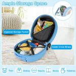 Children's Luggage Set: 14-Inch Hardside Spinner Carry-On and 10-Inch Backpack - Image 8