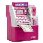 Children's Smart ATM Piggy Bank with Credit Card Functionality and Automatic Coin Counting - Secure Money Storage Toy Gift - Image 8