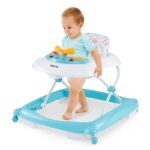 Adjustable Height Foldable Baby Walker with Padded Seat - Image 4