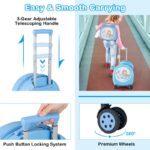 Children's Luggage Set: 14-Inch Hardside Spinner Carry-On and 10-Inch Backpack - Image 9