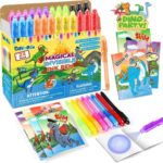 24-Pack Invisible Ink Pens with UV Light - Perfect Spy Pen Party Favors for Kids Ages 4-12 with Secret Message Notebooks! - Image 10