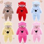 Cozy & Cute  Baby Winter Snowsuit - Hooded Fleece Jumpsuit for Infants, Perfect for Boys & Girls - Image 5