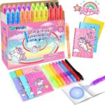 24-Pack Invisible Ink Pens with UV Light - Perfect Spy Pen Party Favors for Kids Ages 4-12 with Secret Message Notebooks! - Image 8