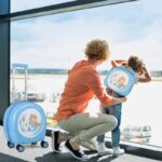 Children's Luggage Set: 14-Inch Hardside Spinner Carry-On and 10-Inch Backpack - Image 3