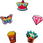 Vibrant PVC Shoe Charms - 30 to 125 Pcs Assorted Shapes for Fun Shoe Decoration - Image 5
