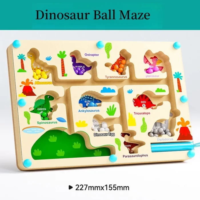 Magnetic Digital Bead Maze Toy for Children's Puzzle Development and Concentration Training, Suitable for Ages 2-6 - Image 21