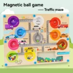 Magnetic Digital Bead Maze Toy for Children's Puzzle Development and Concentration Training, Suitable for Ages 2-6 - Image 18