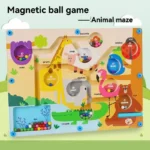 Magnetic Digital Bead Maze Toy for Children's Puzzle Development and Concentration Training, Suitable for Ages 2-6 - Image 19
