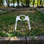 Halloween Skeleton Stakes - Love Pose 2-Piece Hands & Arms for Spooky Outdoor Yard & Graveyard Decor - Image 6
