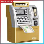 Children's Smart ATM Piggy Bank with Credit Card Functionality and Automatic Coin Counting - Secure Money Storage Toy Gift - Image 2