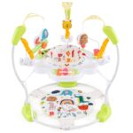 Height-Adjustable Baby Activity Center with Interactive Toys and Bouncing Features - Image 15