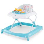 Adjustable Height Foldable Baby Walker with Padded Seat