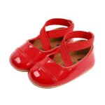 Infant Baby Girls' Mary Jane Shoes with Bowknot - Elegant Wedding Slippers for Special Occasions - Image 5