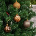 30 Pcs Shatterproof Christmas Ball Ornaments Set - 2.36'' Bronze Copper Brown Gold Baubles for Tree, Wreath & Holiday Decor - Image 3