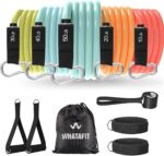 Resistance Bands, Exercise Bands，Resistance Bands for Working Out, Work Out Bands with Handles for Men and Women Fitness, Strength Training Home Gym Equipment - Image 23