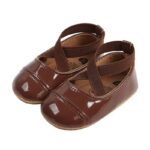 Infant Baby Girls' Mary Jane Shoes with Bowknot - Elegant Wedding Slippers for Special Occasions - Image 9