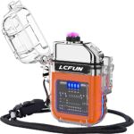 Waterproof Electric Dual Arc Lighter USB Rechargeable Outdoor Windproof Flameless Plasma Lighters for Camping, Hiking, Adventure, Survival Tactical Gear Stocking Stuffers Gifts for Men - Image 8