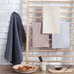 Super Absorbent 100% Cotton Waffle Weave Dish Towels Set - 4 Pack Kitchen Hand Cloths for Drying and Cleaning (17 x 25 Inches) - Image 5
