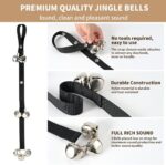 Premium Adjustable Puppy Doorbells for Potty Training - Perfect for Dogs & Cats - High-Quality 3-Snap Design for Easy Use - Image 2