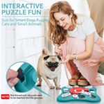 Interactive Dog Puzzle Toys - Treat Dispensing IQ Training & Brain Stimulation for Puppies, Cats, and Dogs - Image 6