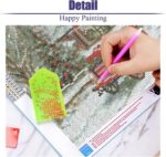 5D Diamond Art Kits for Adults - DIY Christmas Tree Diamond Painting Set, Full Round Drill Gem Art Craft Gift (35x35cm) - Image 6