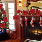 15 PCS Glitter Poinsettia Flowers with Clips - Perfect for Christmas Tree, Wreaths, and Holiday Decor - Image 7