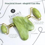Revitalize Your Skin with  Icyme Gua Sha & Jade Roller Set – Perfect for Reducing Puffiness & Redness, Ideal Self-Care Gift for All! - Image 3