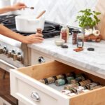 Spiceliner Universal Spice Rack Drawer Organizer - 10' Roll in Gray - Image 5