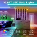 Transform Your Space with  32.8Ft Color Changing LED Strip Lights - Remote Control & Power Supply Included! - Image 2