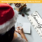 Wooden Family Birthday Reminder Calendar - Perfect Gift for Mom, Grandma, and Granny for Mother's Day, Birthdays, and Christmas - Heartwarming FAMILY Sayings Design - Image 3