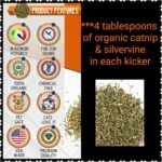 Deluxe Cat Kicker Toy Set - 11" Catnip Sticks (Set of 2) - 20 Fun Designs for Indoor Cats - Perfect Christmas Gift - Made in USA - Image 4