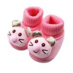Infant Non-Slip Walking Socks and Slippers with Cartoon Animal Design - Thick and Warm Booties for First Steps - Image 2
