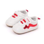 Infant Contrast Color Non-Slip Soft Sole Sneakers for Boys and Girls - Ideal for First Steps in Autumn