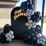 Stunning 120Pcs Black Balloon Arch Kit - Perfect for Graduation, Halloween, and Birthday Party Decorations! - Image 4