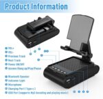 Gifts for Men, Cell Phone Stand with Wireless Bluetooth Speaker, White Elephant Gifts for Adults, Unique Mens Gifts for Birthday Christmas, Cool Gadgets for Men, Stocking Stuffers Teens Mens - Image 3